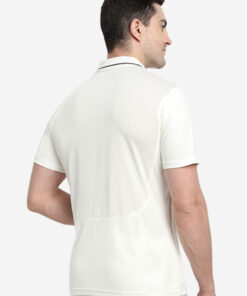 Shrey Cricket Premium Shirt SS Off White Angle 3