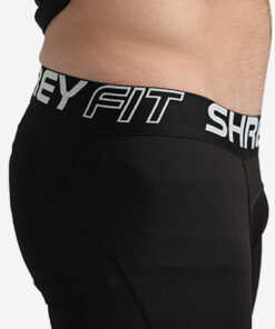 Shrey Intense Compression Shorts Black Angle 2