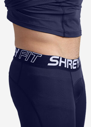 Shrey Intense Compression Shorts Navy Angle 2