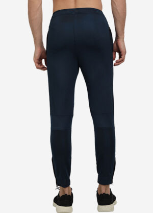 Shrey Sporty Knit Trousers Navy Blue Angle 3