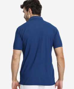 Shrey Victory Polo Navy Blue Angle 3