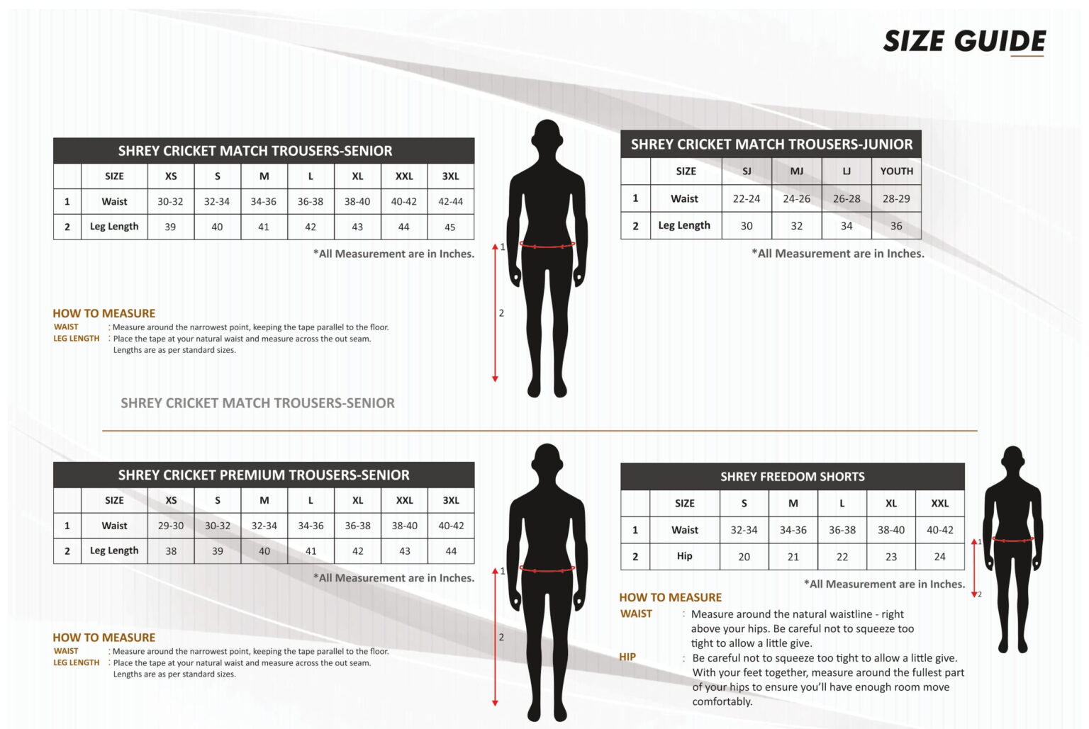 Shrey Size Guide Shrey Sports Official Store